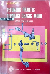 Petunjuk praktis reparasi chasis mobil