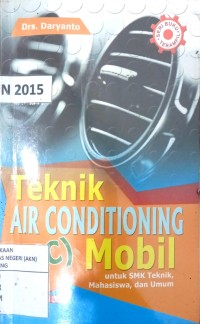 Teknik air conditioning (ac) mobil