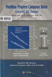 Pemilihan proporsi campuran beton (concrete mix design) seri 2