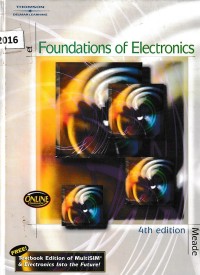 Foundations of electronics (4th edition)