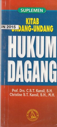 Kitab undang-undang hukum dagang