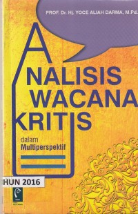 Analisis wacana kritis dalam multiperspektif