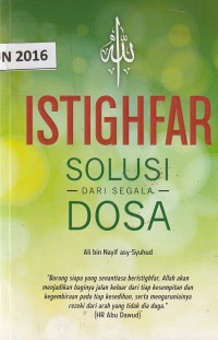 Istighfar solusi dari segala dosa