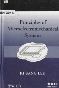 Principles of microelectromechanical systems