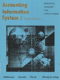 Accounting information systems : essential, concept, and applications (fourth edition)