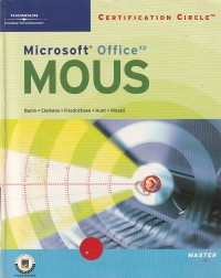 Certification circle microsoft office xp mous