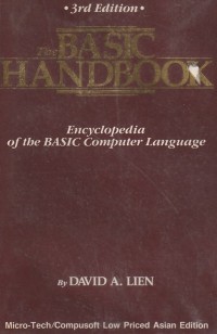 The basic handbook : encyclopedia of the basic computer language (3rd edition)