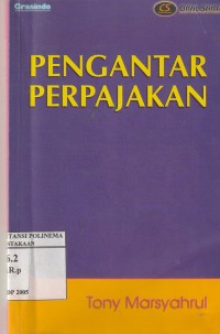 Pengantar perpajakan