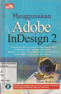 Menggunakan adobe indesign 2