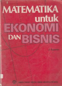 Matematika untuk ekonomi dan bisnis