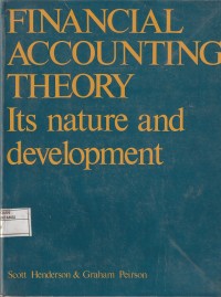 Financial accounting therory its nature and development