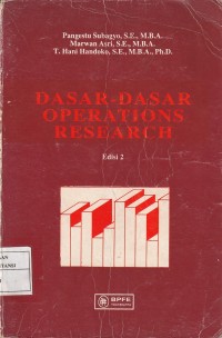 Dasar-dasar operations research (ed. 2)