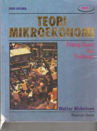 Teori mikroekonomi (ed. 5 jil. 1)