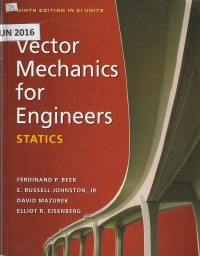 Vector mechanics for engineers statics (ed. 9)