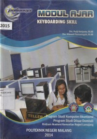 Image of Keyboarding skill : modul ajar