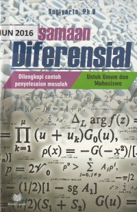 Persamaan diferensial : dilengkapi contoh penyelesaian masalah