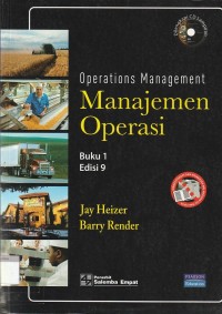 Operations management : manajemen operasi (edisi 9)