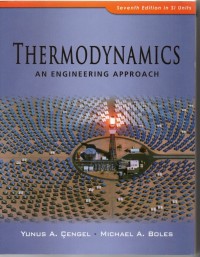 Thermodynamics an engineering approach