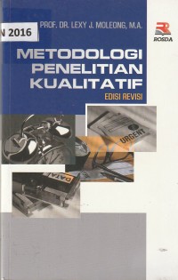 Image of Metodologi penelitian kualitatif (edisi revisi)