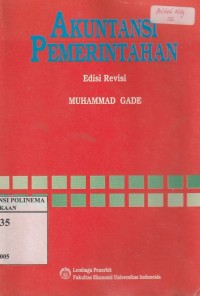 Image of Akuntansi pemerintahan (edisi revisi)