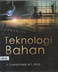 Image of Teknologi bahan