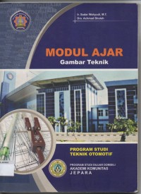 Image of Gambar teknik : modul ajar